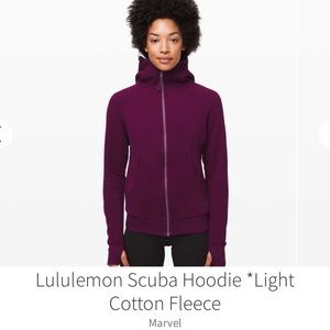 Lululemon Scuba Hoodie Cotton Fleece